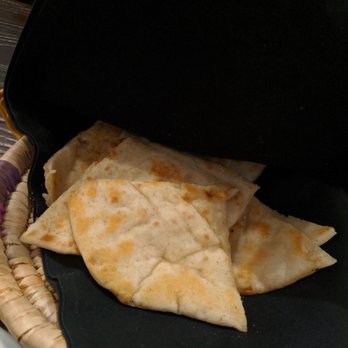 Casablanca - The pita is hot!!! Amazing bite!! - Moroccan Near Me - East Brunswick, New Jersey