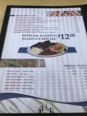 Menu photo 5 Juanita's Restaurant Union City, NJ Menu photo 5 Juanita's Restaurant Union City, NJ