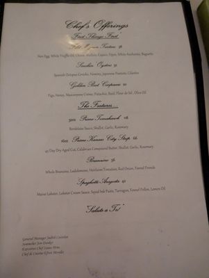 Menu photo 1 Mi Piace Pasadena, CA Menu photo 1 Mi Piace Pasadena, CA