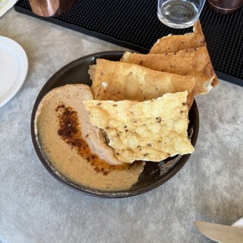 Far-Out - white bean dip - Bars Near Me - Dallas, Texas