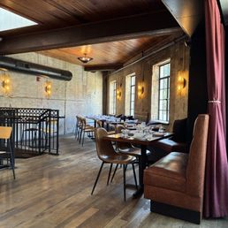 Upstairs seating