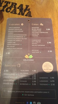 Menu photo 5 Celicioso Madrid, M