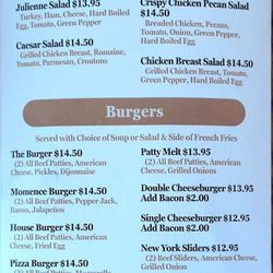 Momence Cafe - Lunch - Dinner To Go Menu page 2