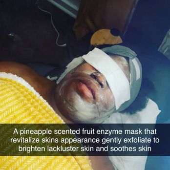 Honeybees Hideaway Spa - Pineapple mask signature facial - Waxing Near Me - Saint Paul, Minnesota Honeybees Hideaway Spa - Pineapple mask signature facial - Waxing Near Me - Saint Paul, Minnesota