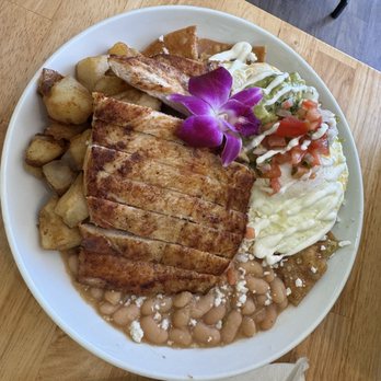 Virgil Cafe - CHILAQUILES with chicken - Breakfast & Brunch Near Me - Los Angeles, California Virgil Cafe - CHILAQUILES with chicken - Breakfast & Brunch Near Me - Los Angeles, California