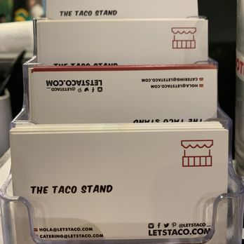 The Taco Stand - Business card - Mexican Near Me - Miami, Florida The Taco Stand - Business card - Mexican Near Me - Miami, Florida