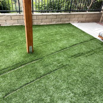 Quality Turf Construction - a patio with a green lawn - Artificial Turf Near Me - Rancho Cucamonga, California Quality Turf Construction - a patio with a green lawn - Artificial Turf Near Me - Rancho Cucamonga, California