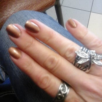 City Nail & Spa - a nice bronze color - Nail Salons Near Me - Latham, New York