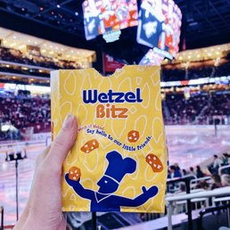 Pretzel bites! Pro tip: ask for half salted and half cinnamon sugar