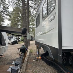 Pagosa Pines RV Park - Tight quarters