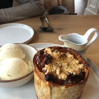 Ember & Rye - Apple pie w bourbon sauce - Seafood Near Me - Carlsbad, California Ember & Rye - Apple pie w bourbon sauce - Seafood Near Me - Carlsbad, California