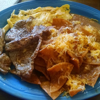 Adrian's - Chilaquilles with sirloin - Mexican Near Me - Mesa, Arizona