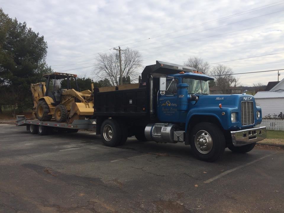 Slide of Turley Backhoe Service