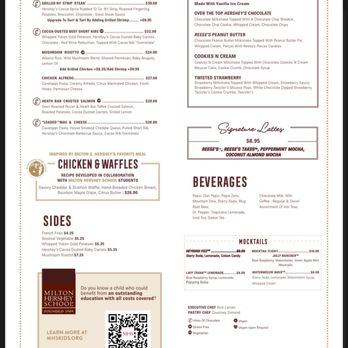 The Chocolatier - Menu - New American Near Me - Hershey, Pennsylvania