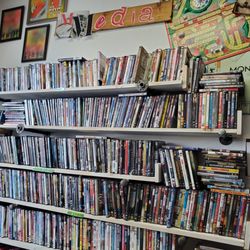 FLUFF's Stuff Re-Tail for Rescue - Lots of DVDs.