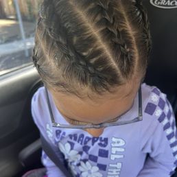 softball hair