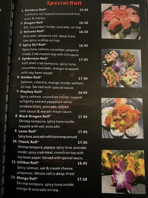 Menu photo 7 Ninja Sushi Littleton, CO