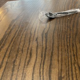 Dirty table Dirty table