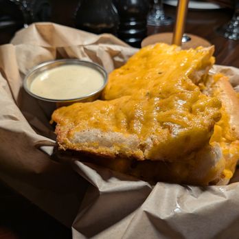 Cherokee Chophouse - Complimentary cheese bread and dressing. - Steakhouses Near Me - Marietta, Georgia