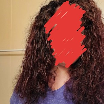 Aveda Mia Salon Spa - The length is noticeable from the before pictures at Christmas but how can any cut look WORST than the before pix? - Hair Salons Near Me - Montclair, California