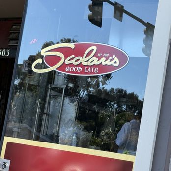 Scolari's Good Eats - Front window - Burgers Near Me - Alameda, California