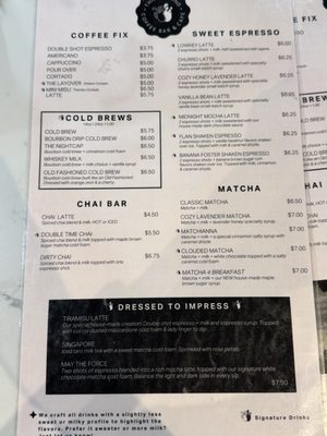 Menu photo 1 Thirty Grind San Antonio, TX