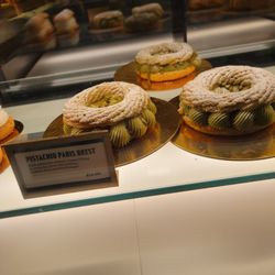 Pâtisserie - Pistachio Paris-Brest ($18.) Outstanding.