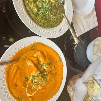 Red Chillez Indian Cuisine - Butter chicken and palek panee DELICIOUS!! - Indian Near Me - Concord, North Carolina
