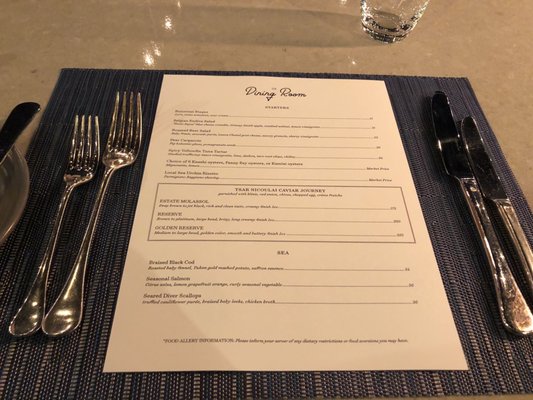 Menu photo 5 Belmond El Encanto Dining Room Santa Barbara, CA Menu photo 5 Belmond El Encanto Dining Room Santa Barbara, CA