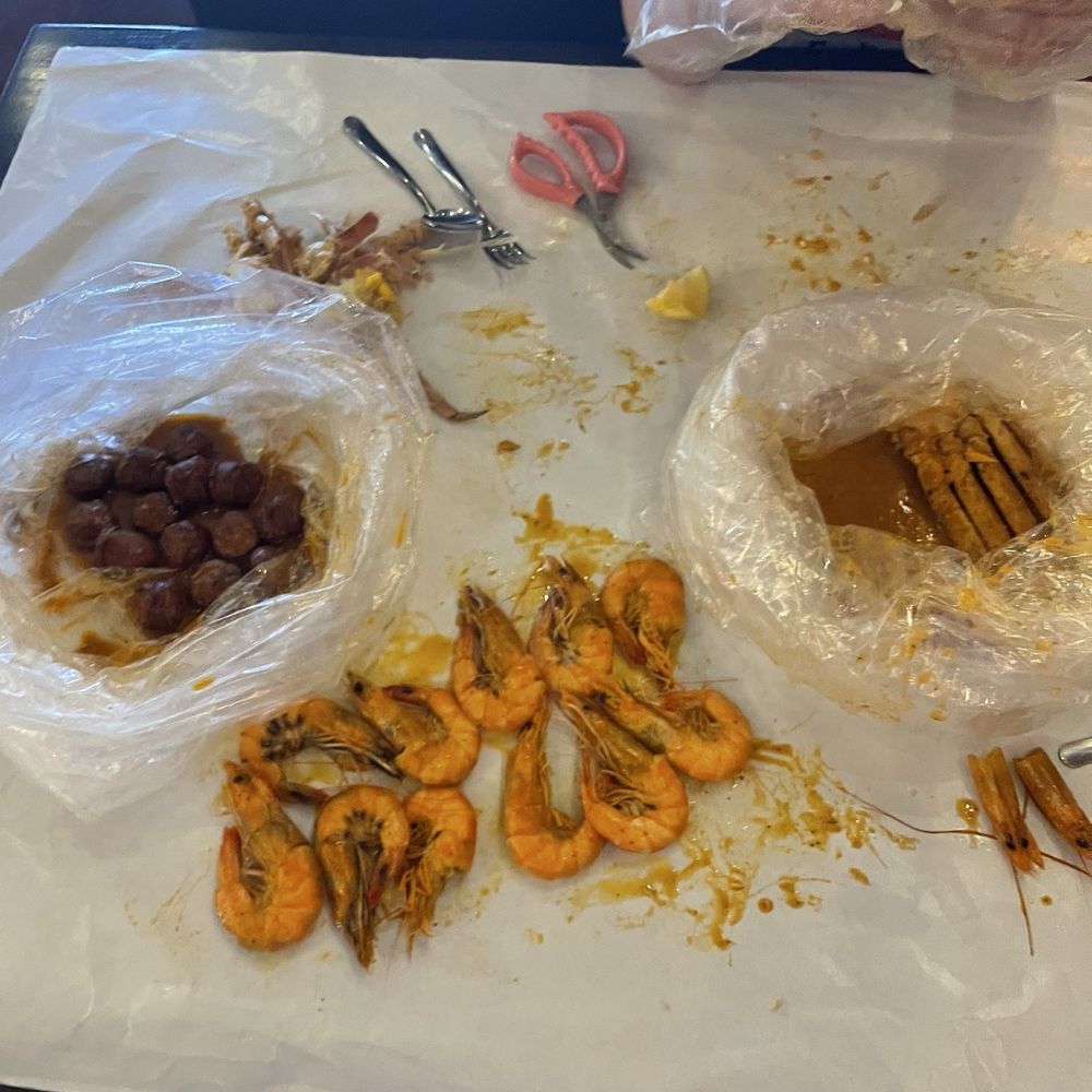 A "pound of shrimp" A "pound of shrimp"