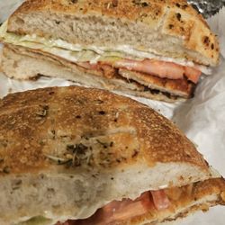 Briannis Pizza - Excellent faccacia sandwiches! Pleasantly surprised!