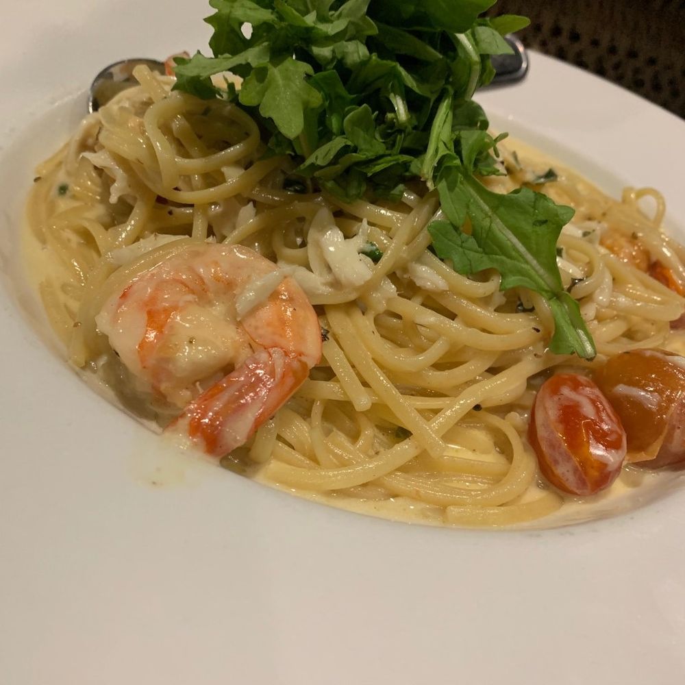 Table 26 - 4 piece shrimp pasta - New American Near Me - Turlock, California Table 26 - 4 piece shrimp pasta - New American Near Me - Turlock, California
