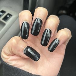 Lavish Nails & Spa - Nasty shape all uneven and very ugly
