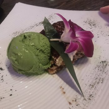 Japaneiro - Tiramisu with green tea ice cream - Asian Fusion Near Me - Las Vegas, Nevada