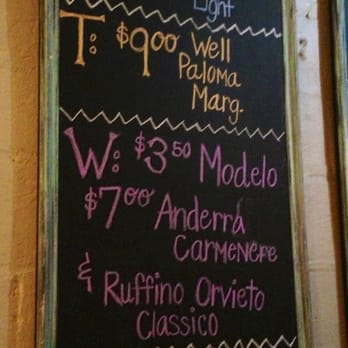 Ceviche - Drink specials. - Mexican Near Me - Roswell, Georgia