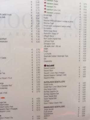 Menu photo 2 De Kroon Amsterdam, NH