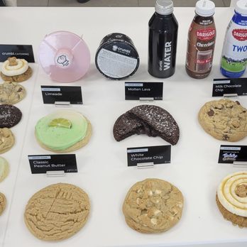 Crumbl - Dublin - Their cookie offerings and drinks - Bakeries Near Me - Dublin, California