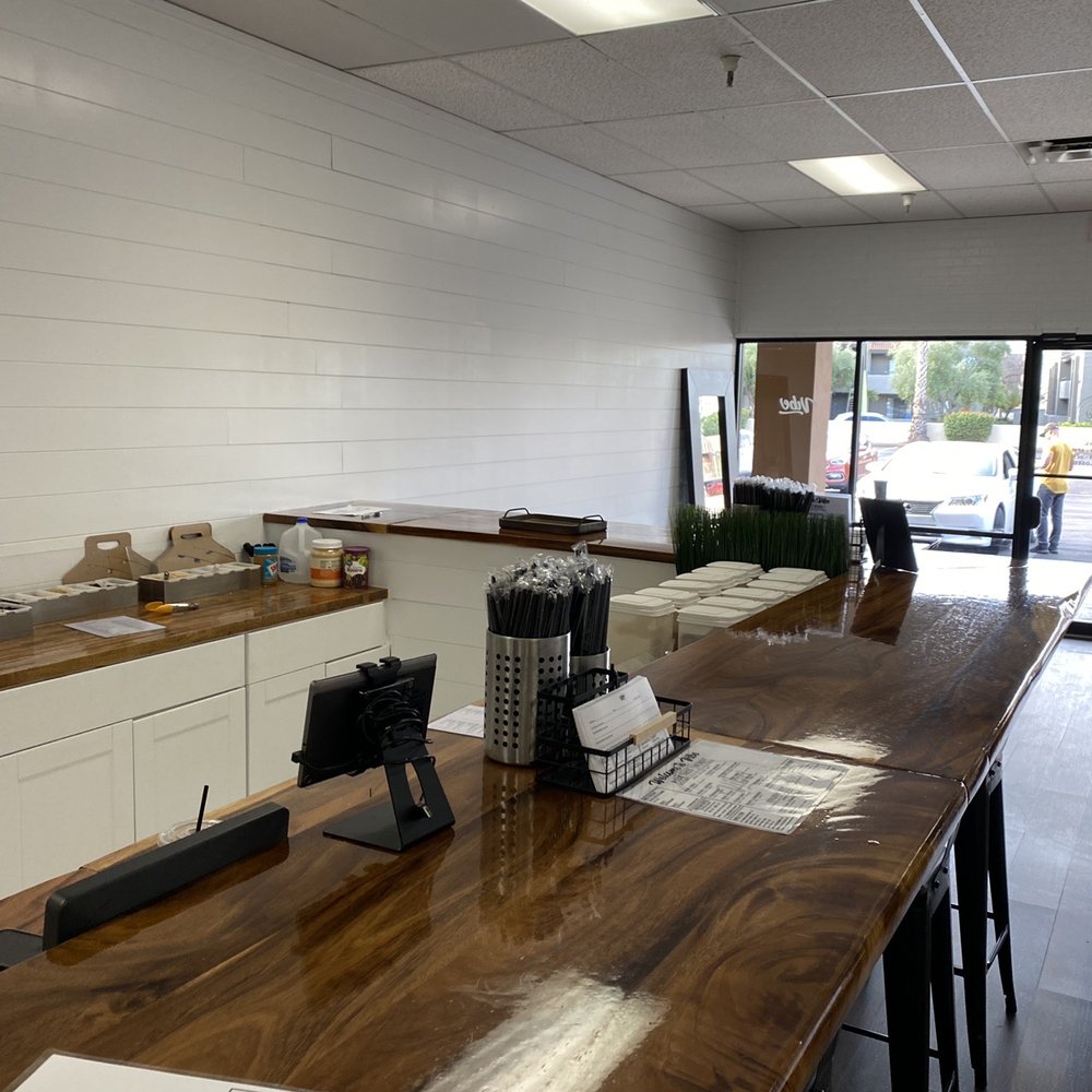 Vibe - a view of a coffee shop counter - Juice Bars & Smoothies Near Me - Gilbert, Arizona Vibe - a view of a coffee shop counter - Juice Bars & Smoothies Near Me - Gilbert, Arizona