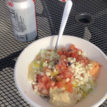 Feta Kitchen + Cafe - Create Your Own Bowl with basmati rice base and shredded pork. - Cafes Near Me - Bloomington, Indiana Feta Kitchen + Cafe - Create Your Own Bowl with basmati rice base and shredded pork. - Cafes Near Me - Bloomington, Indiana