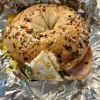 Fresno Bagel - All in 1 Bagel sandwich - Bagels Near Me - Fresno, California Fresno Bagel - All in 1 Bagel sandwich - Bagels Near Me - Fresno, California