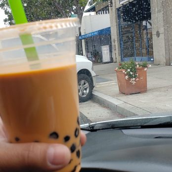 Fruittitude - Boba thai tea hit the spot! So delicious! - Bubble Tea Near Me - La Jolla, California