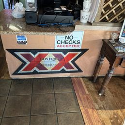 Inside to pick up!