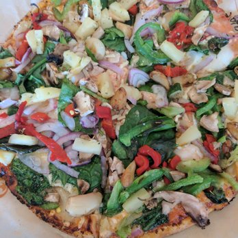 Blaze Pizza - might as well have been a sandwich there's so many toppings on here - Salad Near Me - Pittsburgh, Pennsylvania