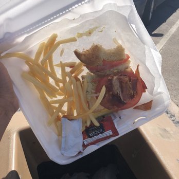 Al's Oasis - Into the trash... bye soggy fries! Entire sandwich was first to go - Salad Near Me - Oacoma, South Dakota Al's Oasis - Into the trash... bye soggy fries! Entire sandwich was first to go - Salad Near Me - Oacoma, South Dakota