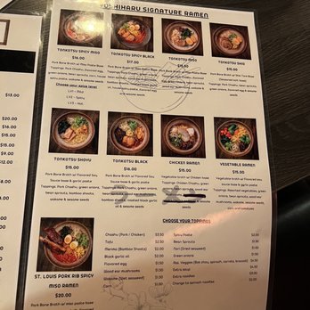 Yoshiharu Ramen - Dinner menu - Ramen Near Me - La Mirada, California Yoshiharu Ramen - Dinner menu - Ramen Near Me - La Mirada, California