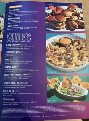Menu photo 2 Dave & Buster's Louisville Louisville, KY Menu photo 2 Dave & Buster's Louisville Louisville, KY