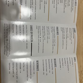 Ari's Thai Eatery - Trifold menu - Thai Near Me - Azusa, California Ari's Thai Eatery - Trifold menu - Thai Near Me - Azusa, California