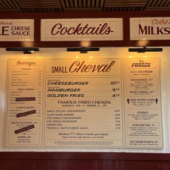 Small Cheval- Lincoln Square - Menu - Burgers Near Me - Chicago, Illinois Small Cheval- Lincoln Square - Menu - Burgers Near Me - Chicago, Illinois