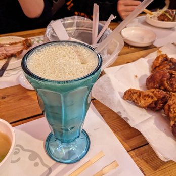 Rainpia - Green tea milkshake - Korean Near Me - Ellicott City, Maryland
