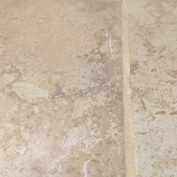 All Pro Carpet Care - Dried up puddle of sealant left. This is professional work??? - Carpet Cleaning Near Me - Bakersfield, California